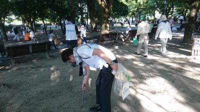 ボランティア活動報告（7月27日）-2