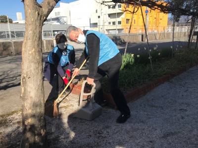 ボランティア活動報告(1月21日)-1